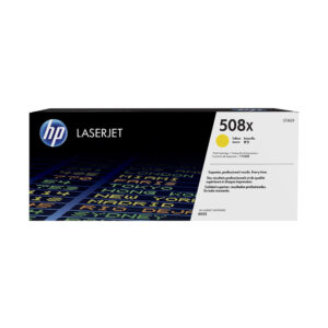 Cartucho de tóner original HP Laserjet 508X CF362X Amarillo 9.500 pág.
