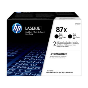 Cartucho de tóner HP 87X CF287XD Original Pack de 2 Negro **SOLO es 1 tóner**