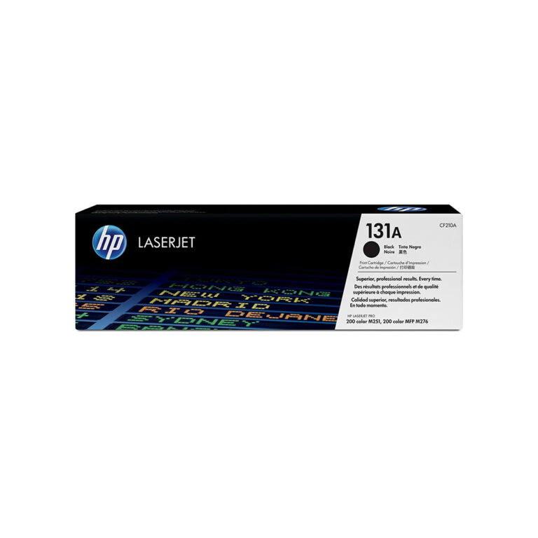 Cartucho de tóner original HP Laserjet 131A Negro CF210A 1.600 pág.