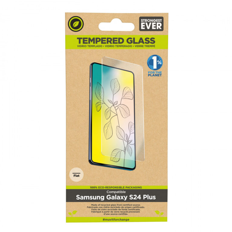 Protector de Pantalla Muvit for Change para Samsung Galaxy S24+ vidrio templado