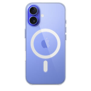 Funda original Apple con MagSafe para Apple iPhone 16 transparente Usada