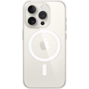 Funda original Apple con MagSafe para Apple iPhone 15 Pro transparente