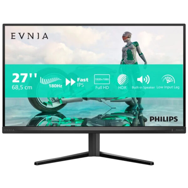 Monitor Philips Evnia 27M2N3200S/00 27" LED Fast IPS FullHD 180Hz 1ms FreeSync