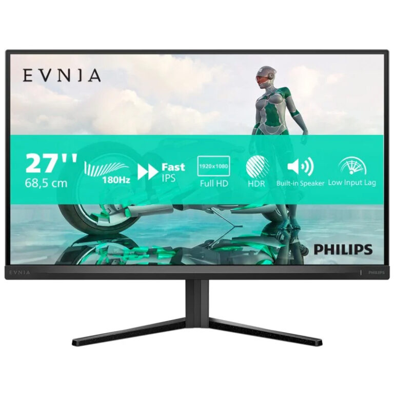 Monitor Philips Evnia 27M2N3200S/00 27" LED Fast IPS FullHD 180Hz 1ms FreeSync