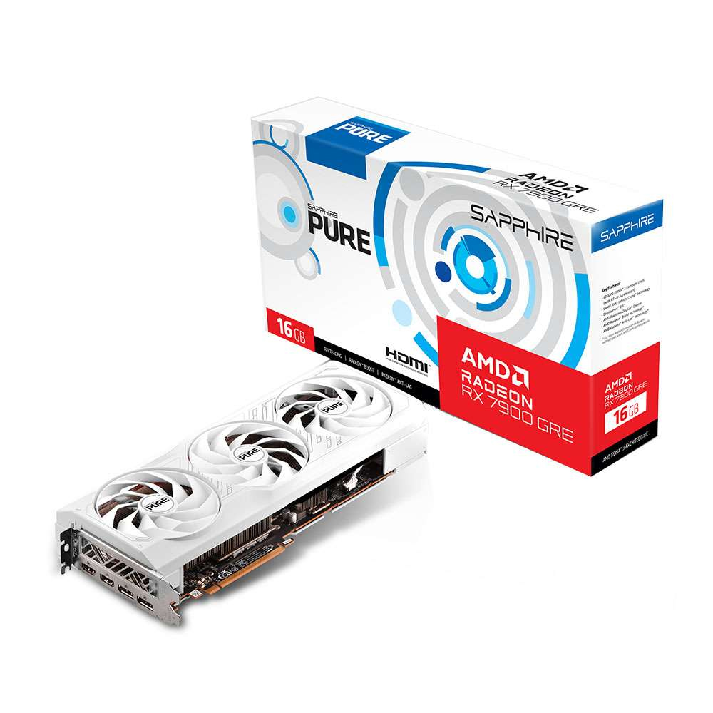 Tarjeta Gráfica Sapphire Pure RX 7900 GRE 16Gb GDDR6 - Imagen 6
