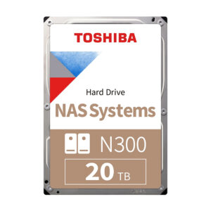 Disco Duro Toshiba N300 NAS 3.5" 20 TB 7200 RPM SATA 6Gb/s