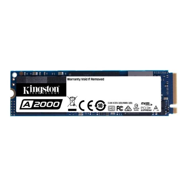 Disco Duro Kingston A2000 M.2 500GB PCI Express 3.0 NVMe Usado
