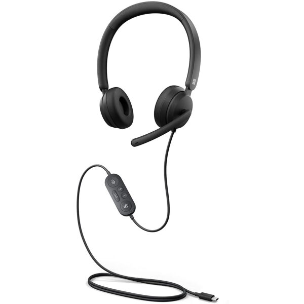 Auriculares Microsoft Modern USB-C Headset para PC negros - Imagen 2