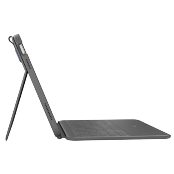 Funda con teclado Logitech Rugged Folio para iPad 10.a generación y A16 Usado * - Imagen 2