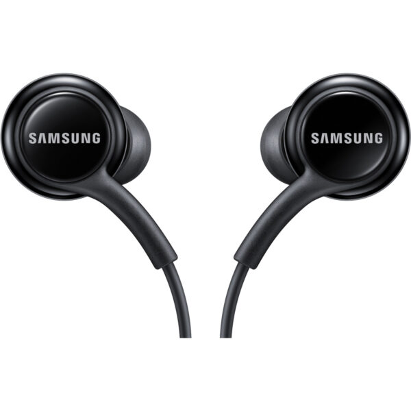 Auriculares de botón Samsung EO-IA500BBEGWW cable jack 3,5mm negros - Imagen 3