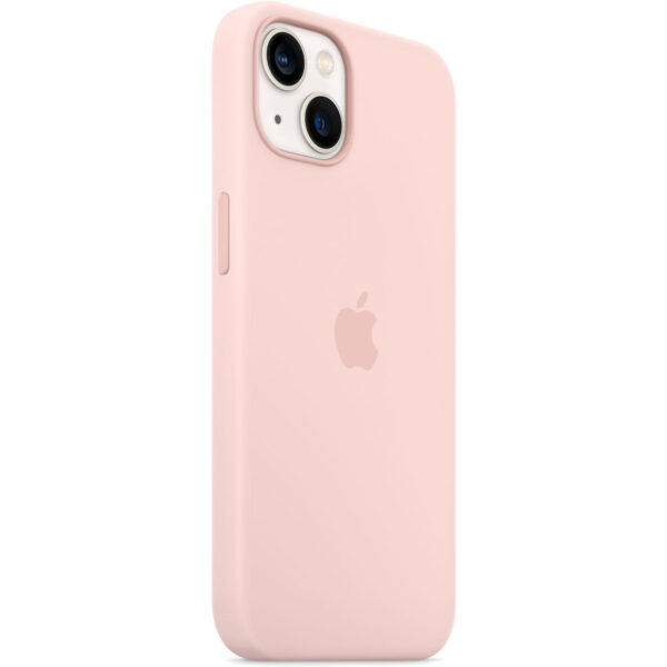 Funda original Apple silicona con MagSafe para Apple iPhone 13 rosa caliza - Imagen 2