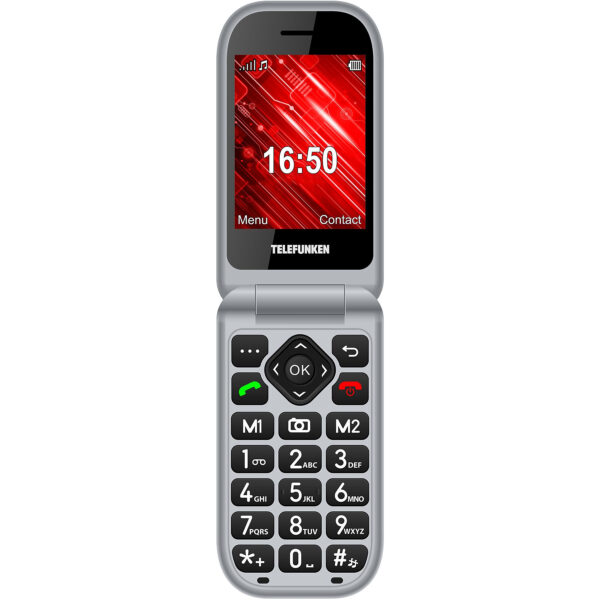 Teléfono Móvil Telefunken Libre S450 2G 2.8" Rojo - Imagen 2
