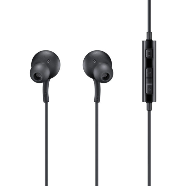 Auriculares de botón Samsung EO-IA500BBEGWW cable jack 3,5mm negros - Imagen 2