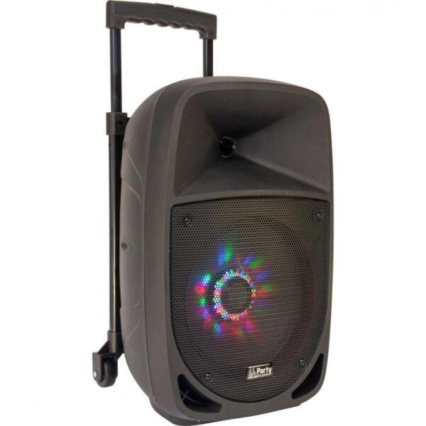 Altavoz portátil Party Light&Sound batería de 8" con bluetooth usb micro y mando - Imagen 4