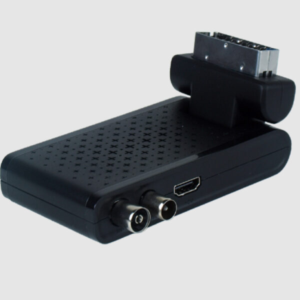 Mini Decodificador Majestic DEC 663N Digital Terrestre DVB-T/T2 HD SCART/HDMI - Imagen 2