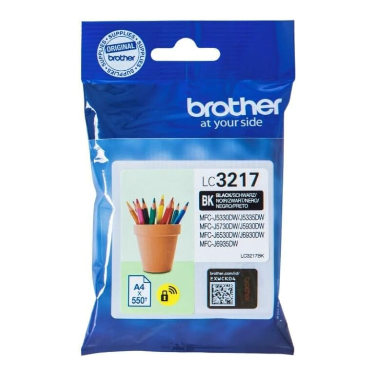 Cartucho de tinta Original Brother LC3217 negro 550 páginas