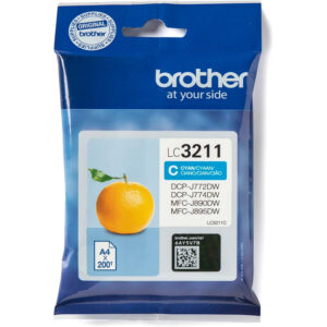 Cartucho de tinta Original Brother LC3211 cian 200 páginas