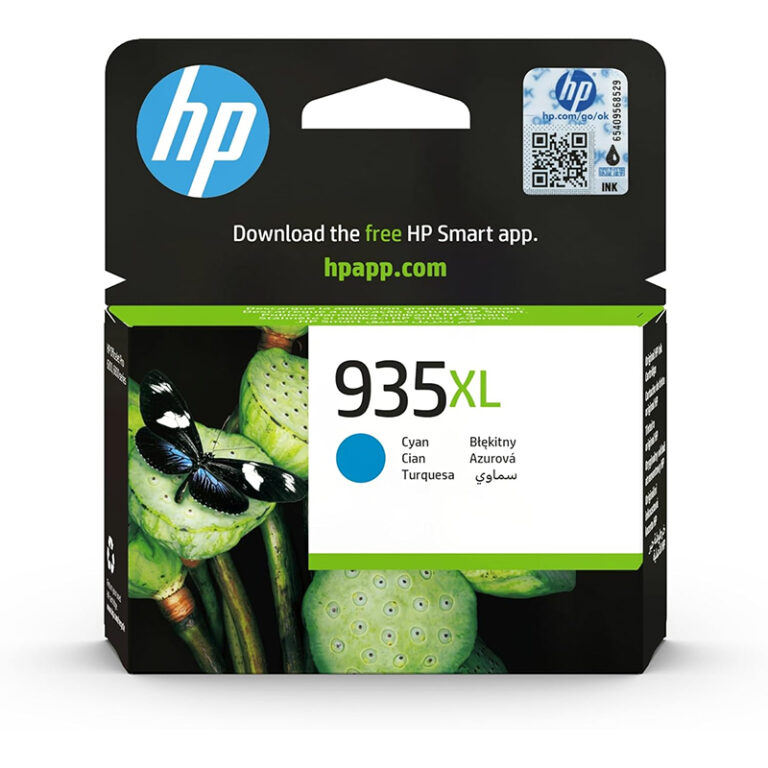 Cartucho Tinta Original HP 935XL Alta Capacidad Cian
