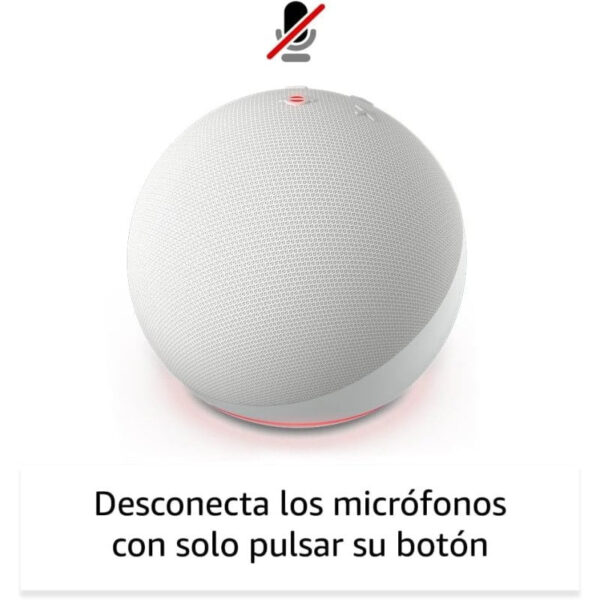 Altavoz Inteligente WiFi/Bluetooth Echo Dot 5.ª Generación antracita Usado * - Imagen 4