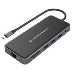 Conceptronic Docking 12 en 1 USB 3.2 Gen 100W  PD Usado *Sin embalaje original*