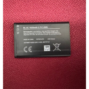 Batería Original para Teléfono Nokia BL-5C 1020mAh 3.7V 3.8Wh