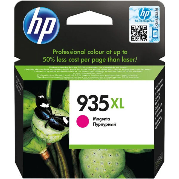 Cartucho Tinta Original HP 935XL Magenta Alta Capacidad 825 páginas