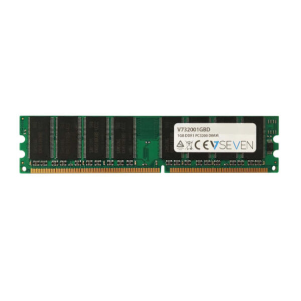 Módulo de memoria RAM V7 V732001GBD DDR1 PC3200-400Mhz 2.5V 1GB