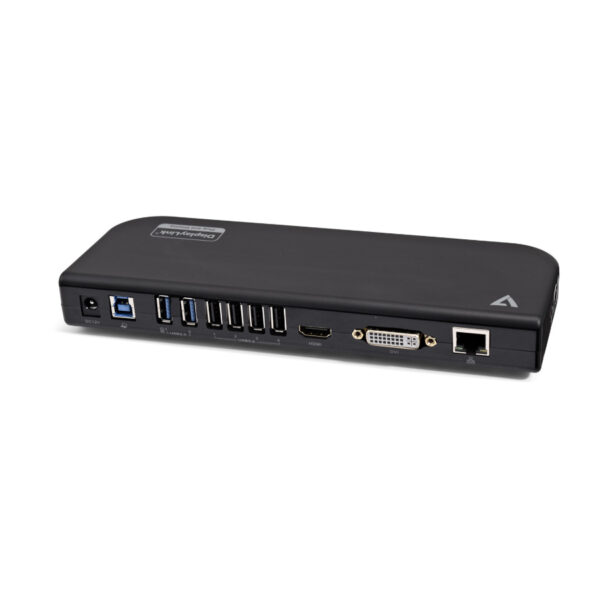 Docking Station V7 UDDS2 con USB dual de DisplayLink Usado **Solo Docking**