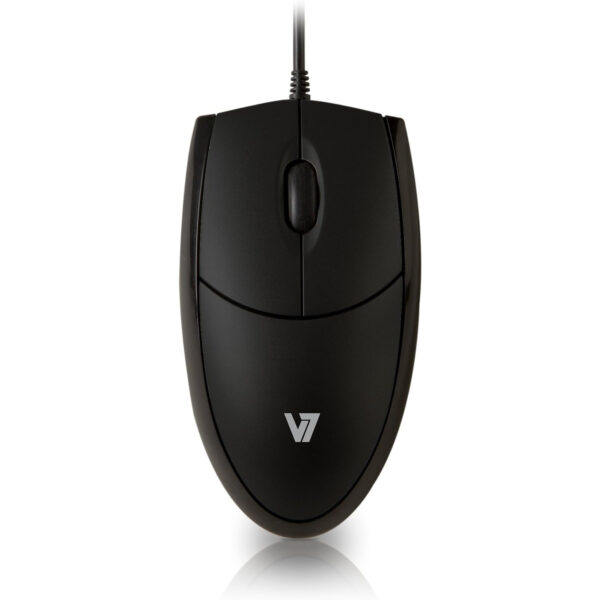 Ratón V7 USB Óptico MV3000010-BLK-5E 1000ppp