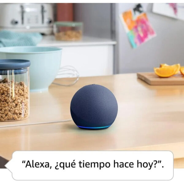 Altavoz Inteligente WiFi/Bluetooth Echo Dot 5.ª Generación antracita Usado * - Imagen 3