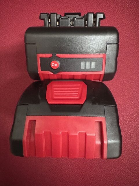 Pack de 2 baterías de repuesto para Bosch 18 V BAT610 Usado - Imagen 2