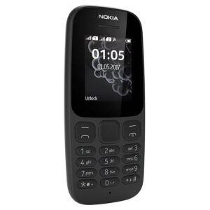 Teléfono Móvil Nokia 105 Dual SIM Negro TA-1034 2G Dual Libre Usado