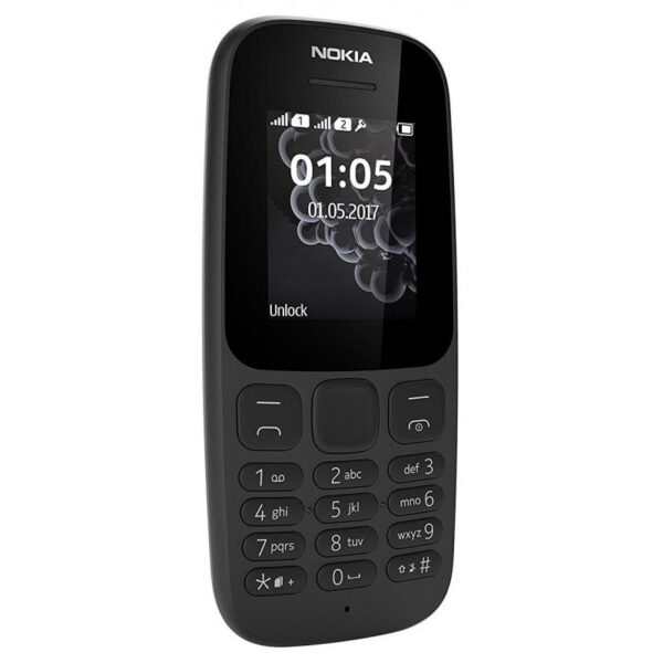 Teléfono Móvil Nokia 105 Dual SIM Negro TA-1034 2G Dual Libre Usado