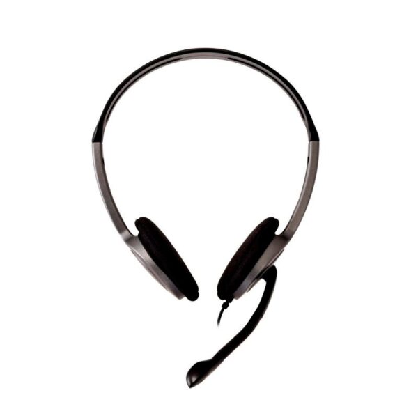 Auriculares con Micrófono V7 HA212-2EP Negro/Plata (NUEVO) - Imagen 2