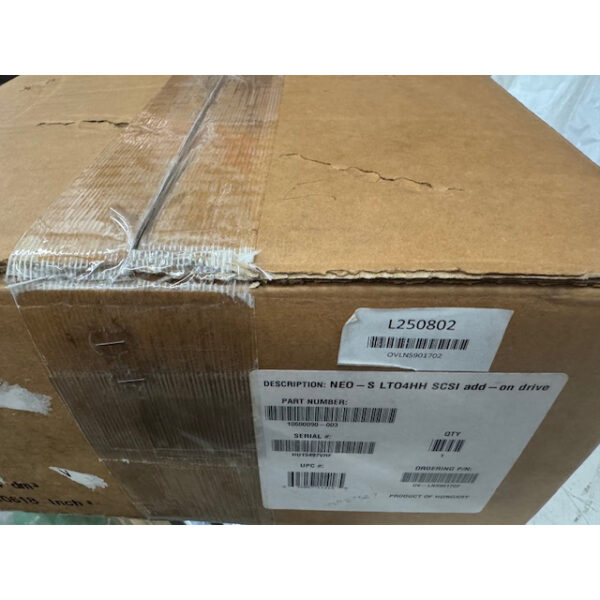 Módulo de unidad de cinta para respaldo de datos NEO-S LTO4HH SCSI add-on drive - Imagen 2