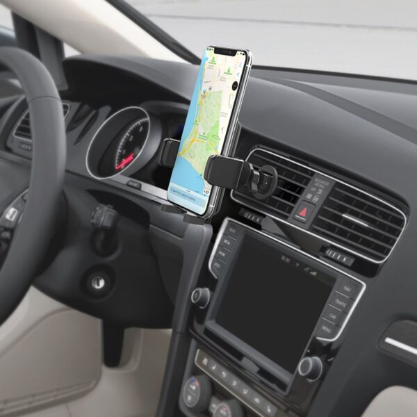 Soporte de Coche Celly universal MOUNTVENTPLUS para clip de ventilación negro - Imagen 4