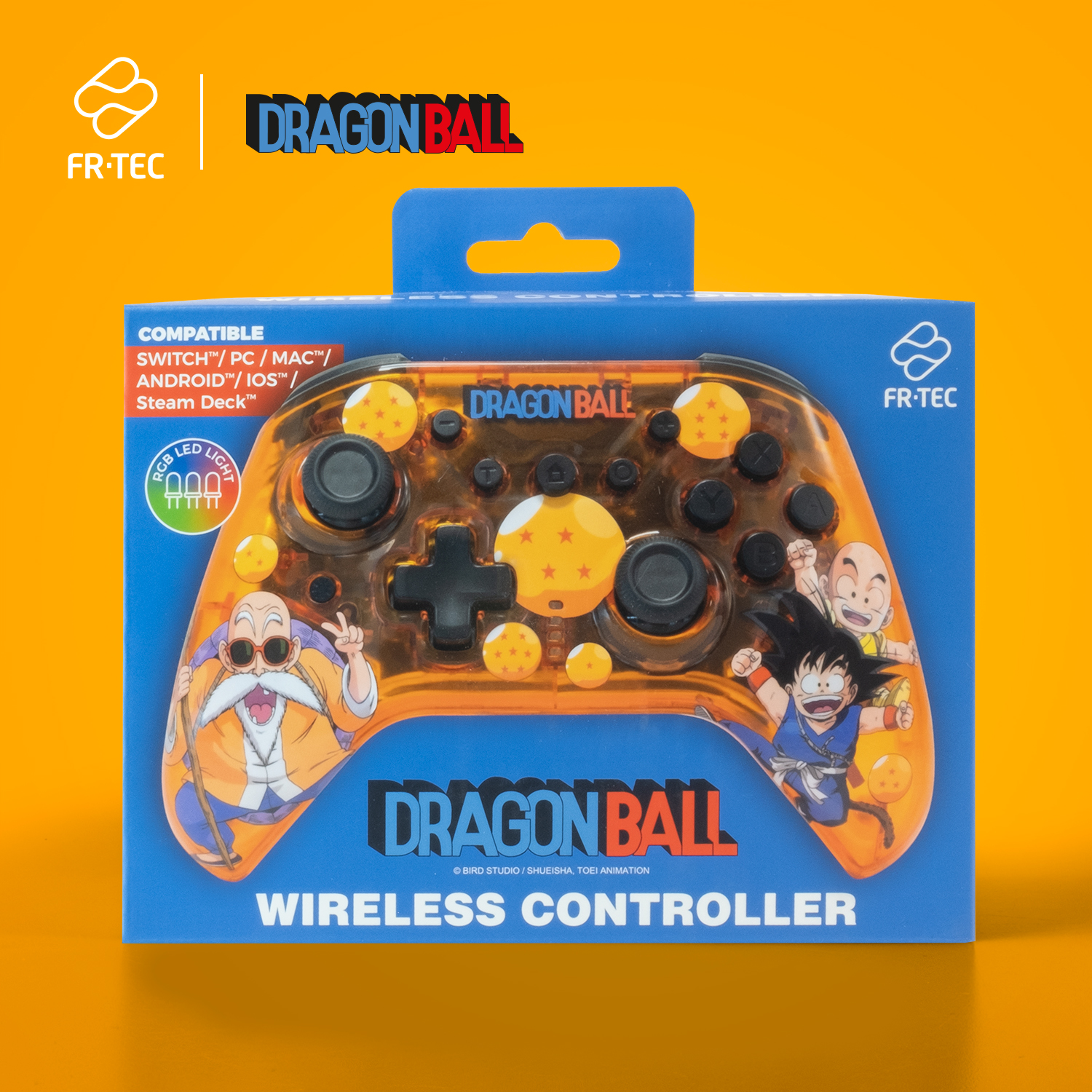 Blade FR-TEC Dragon Ball Kame Gamepad Inalámbrico con Luz LED - Imagen 5