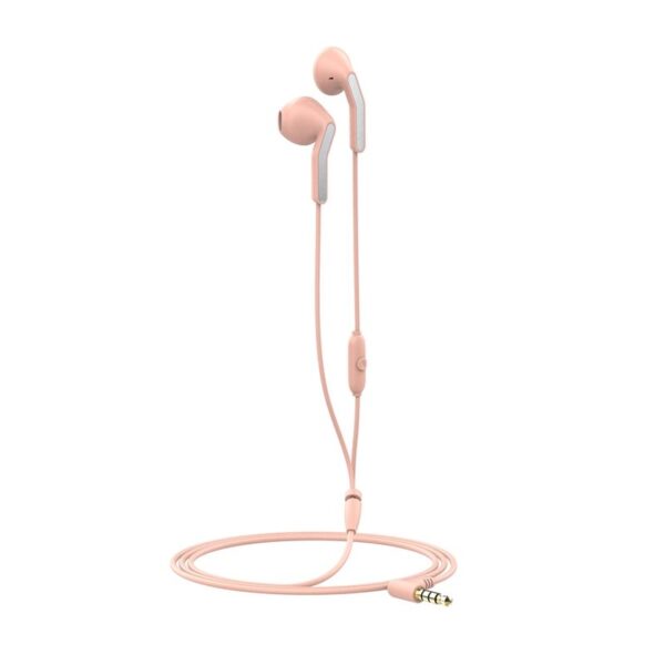 Auriculares estéreo Muvit for Change E56 3.5mm Rosa - Imagen 3