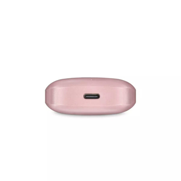 Auriculares Ksix Spark Inalámbricos estuche metálico rosa - Imagen 4