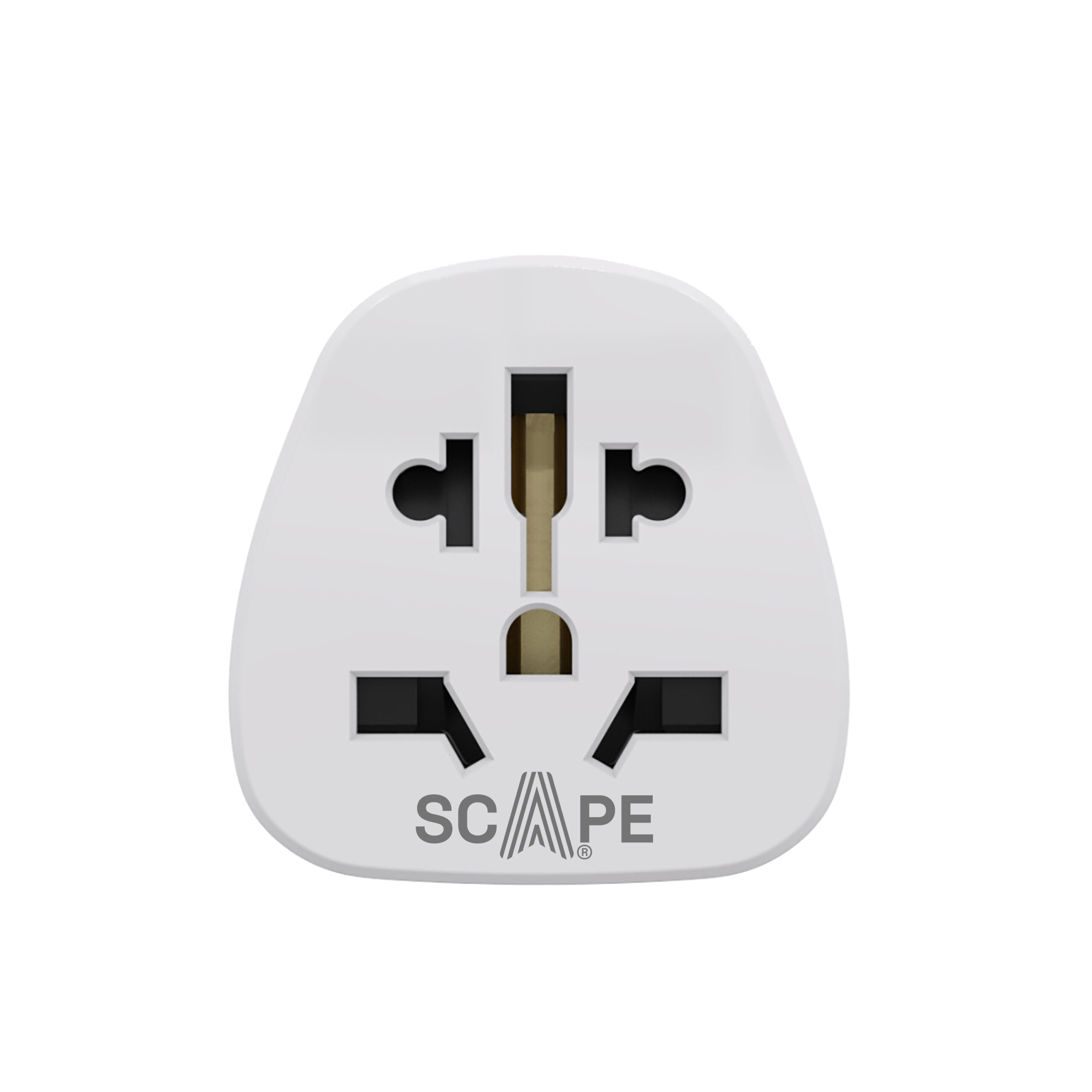 Scape Travel Set de 2 Adaptadores de viaje Internacional a Schuko - Imagen 2