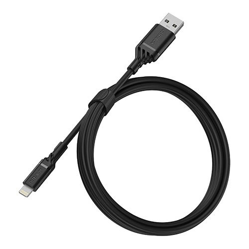 Cable Reforzado Premium OtterBox Lightning a USB-A Negro 1 m - Imagen 2