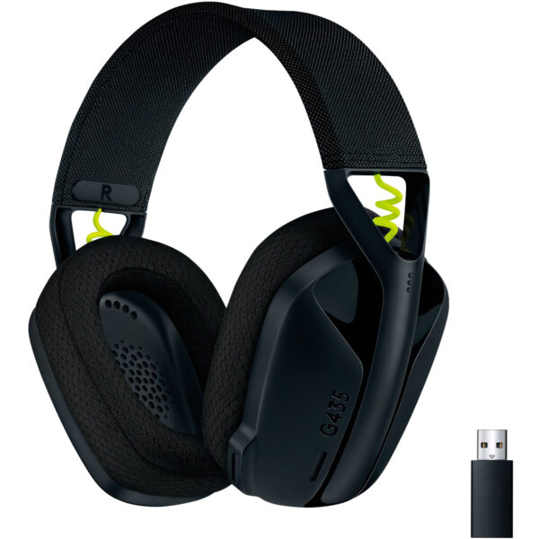 Logitech G435 LIGHTSPEED Auriculares Gaming Inalámbricos Negros