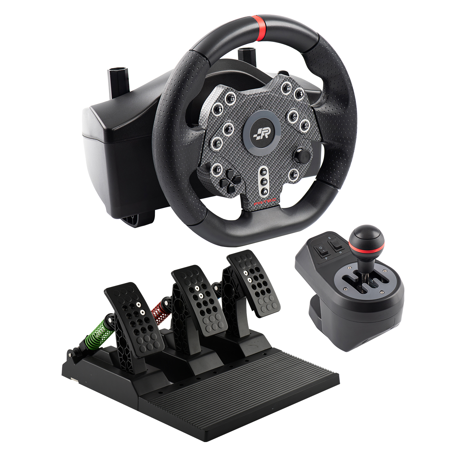 Volante de carreras Pedales y Cambio FR-TEC GRAND CHELEM RACING WHEEL MKII