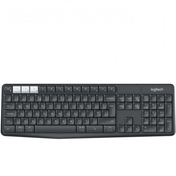 Teclado Logitech K375s Multi-Device Usado **No incluye soporte, en Portugués**