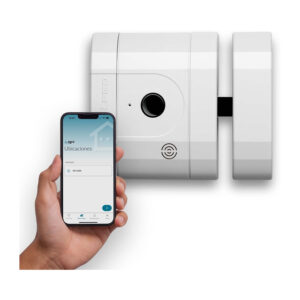 Cerradura electrónica invisible de alta seguridad int_LOCK PRO BT Blanco Usada