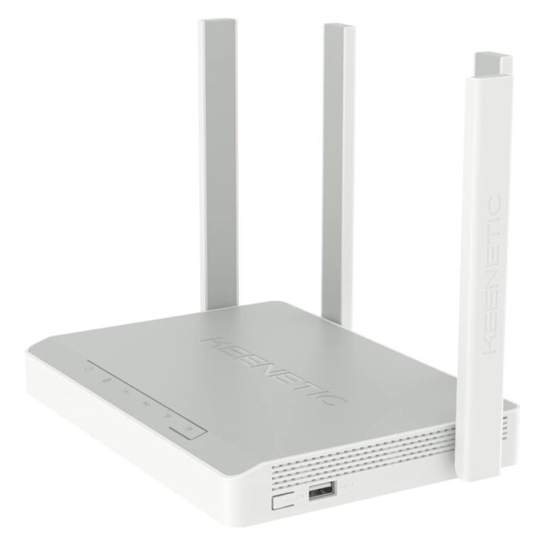 Router Keenetic Hopper KN-3810 Blanco/Gris Wi-Fi 6 en malla AX1800