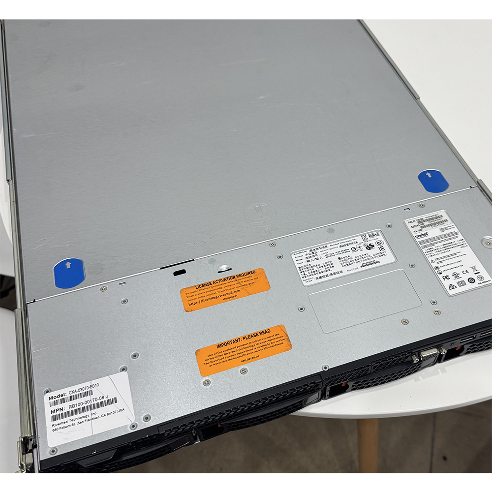 Acelerador WAN para montaje en rack Riverbed Steelhead 3070 CXA-03070-B010 Usado - Imagen 2