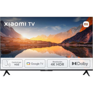 Televisor Xiaomi A 2025 50" UHD Smart TV 4K WIFI negra