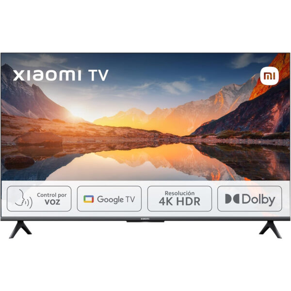Televisor Xiaomi A 2025 50" UHD Smart TV 4K WIFI negra