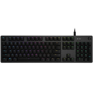 Teclado Mecánico Logitech G512 Carbon Gaming RGB GX Brown *Falla luminosidad*